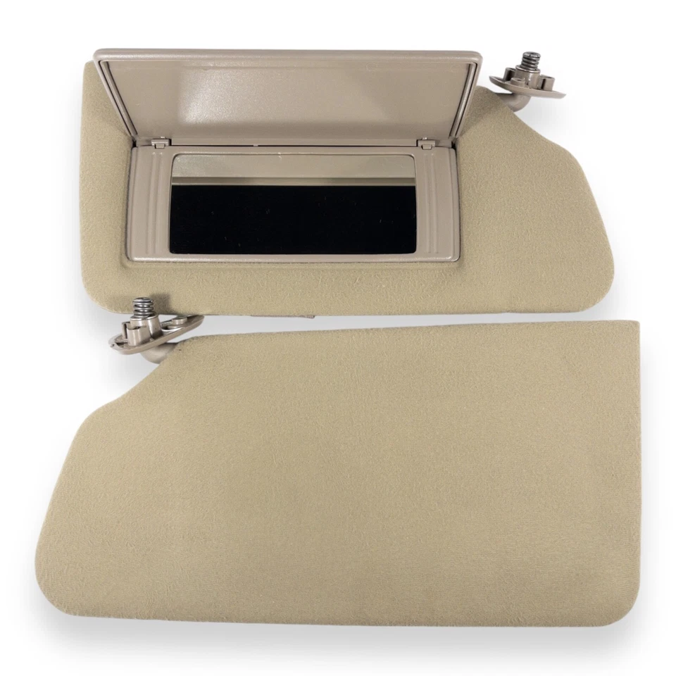 Juego de par de parasoles Oldsmobile Achieva 1992-1998 lado conductor y pasajero bronceado Foto 3 de 4