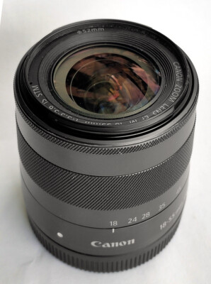 canon zoom lens ef-m 18-55mm
