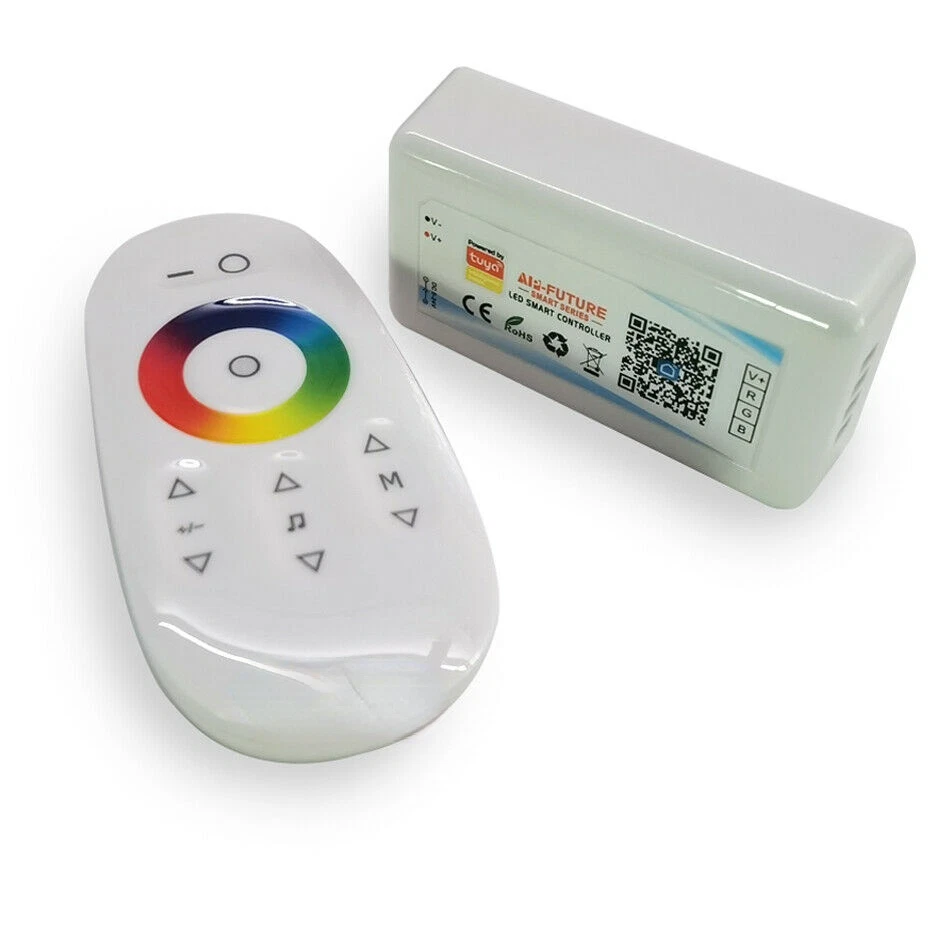 5-24V Tuya Wireless LED WiFi APP Smart Controller ,2.4G RF Remote For led strip - Image 3 of 4