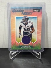 Ed Reed Sunday Best Memorabilia 2021 Panini Playoff #SBE-EDR - Baltimore Ravens