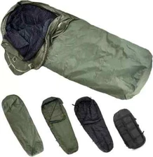US Modular Sleeping System 4-Piece Military Sleep Bag Bivy OliveDrab