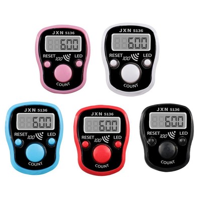 1xDigixtal Electronic Tally Counter -Dhikr / Tasbih / Tasbi / Tasbee Finger 
