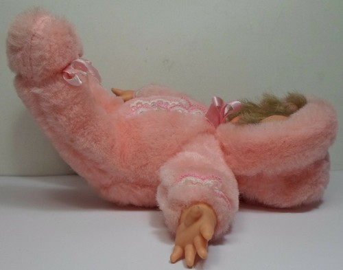 EL GRECO GREEK VTG 80's - 10'' PLUSH STUFFED GIRL DOLL VINYL HEAD - Picture 6 of 10