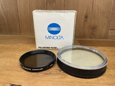 *Mint in Box* Minolta Genuine 62mm Circular Palarizing PL Filter From Japan