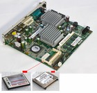 12 Volt Mini Carte Mère 17x16cm Avec 1000MHz CPU 512 MB DDR2 RS-232 DVI M300