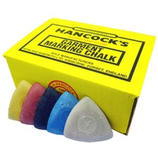 Hancocks Tailors Garment / Fabric Marking Chalk - Assorted - 12, 25, 50 Packs