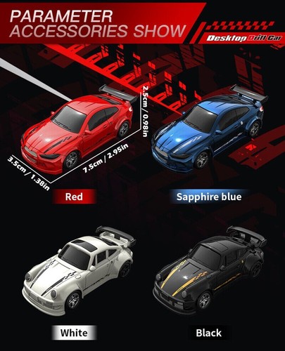 KF20 1:64 RC Car 2.4G Remote Control 4WD Racing Model Drift Cars Vehicle Toys - Picture 8 of 36