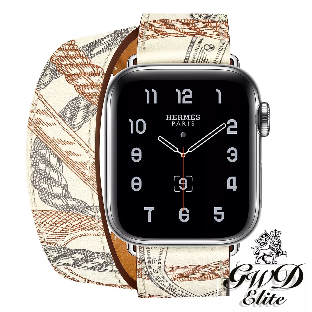 Band Apple Watch Hermes Double Tour 45 mm