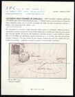 1860 TUSCANY 1 C VIOLET BROWN LIVORNO 4/4 CARDILLO CERTIFICATE F/3399