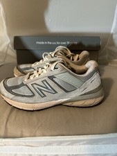 New Balance 990v5 Men’s Sneakers Made In USA M990GL5 Grey Size 7.5 New No Box