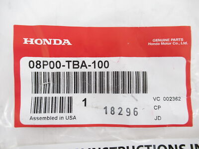 Genuine OEM Honda 08P00-TBA-100 Splash Guards Mud Flaps 4pc Set 16-21 Civic 4dr