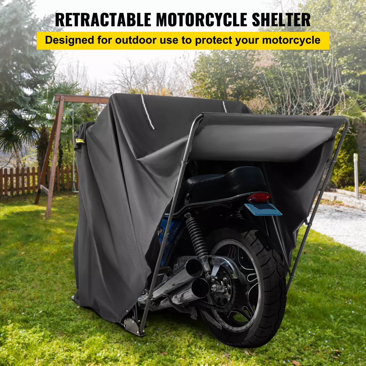 The Bike Shield - Motorcycle Shelter / Garage / Shed / Storage / Outdoor  Cover / Cover / Protection / Tent