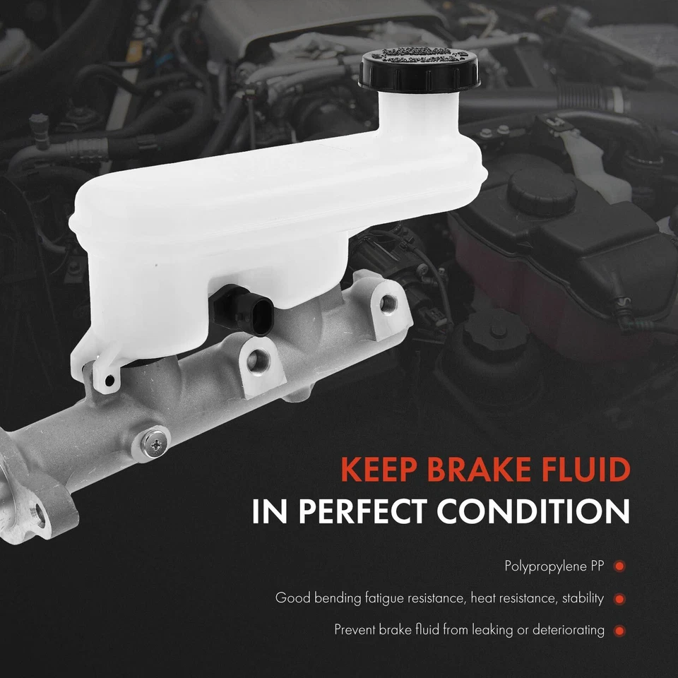 Cilindro maestro de freno con depósito para Chrysler 300M LHS Concorde Dodge Intrepid Foto 3 de 4