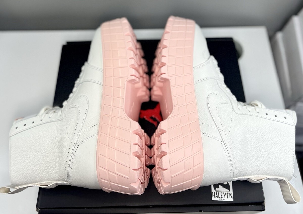 [NIKE]★Women's Air Jordan 1 Brooklyn★Sail/Pink 9cb338d5bdc19612f3781c6caa4e33