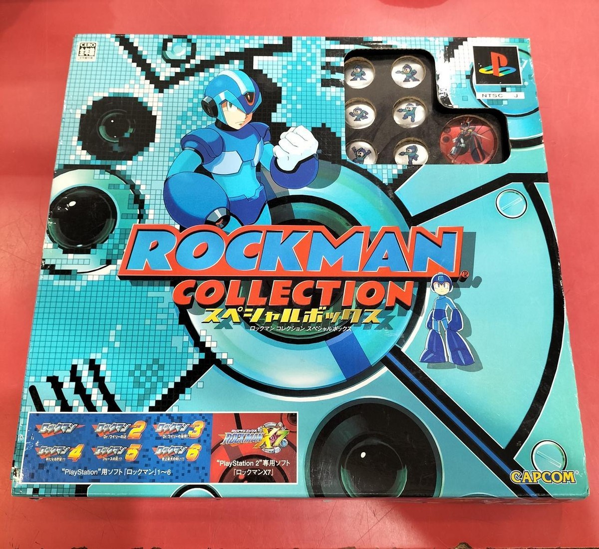 ROCKMAN MEGAMAN Collection Special Box Playstation PS/PS2 Boxed 