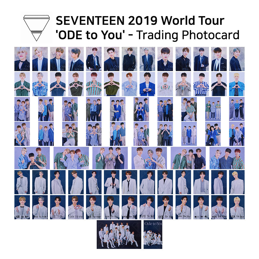 SEVENTEEN 2019 World Tour Ode to you Trading Photocard | eBay SEVENTEEN 2019 World Tour Ode to you Trading Photocard | eBay