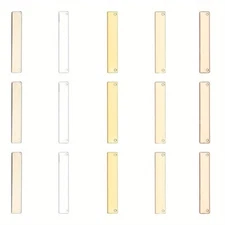 1box Brass Links Rectangle Mixed color 30pcs/box craft toy kit Crafts Supplies