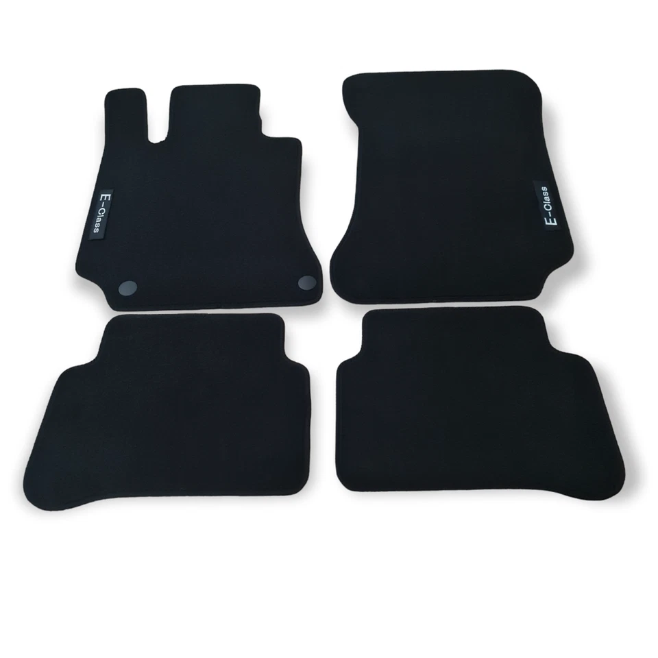 For Mercedes Benz E Class W212 Car Floor Mats Velour Waterproof Black Carpets — 第 4/4 张图片