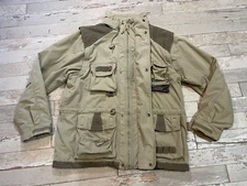 Guide Gear Field Tested Hunting Jacket Men's Large Two-Tone Green Khaki