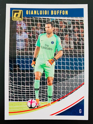 2018-19 Panini Donruss Soccer # 58 Gianluigi Buffon Paris St