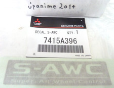  Mitsubishi Outlander Phev Gg Decal Sticker Rear S-awc Genuine 7415a396