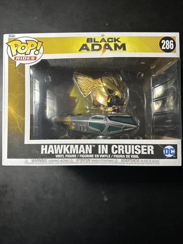 Funko Pop! Ride DC: Black Adam - Hawkman in Cruiser 286 (TS1)