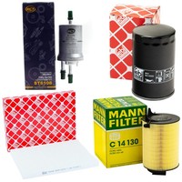 Filter Set Kraftstoff- ÖL- Luft- Innenraum- FüR Seat Leon 1.6 1M1 75 KW 102 PS