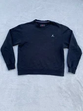 AIR JORDAN ESSENTIAL FLEECE CREW SWEAT Black DN7954-010 size M