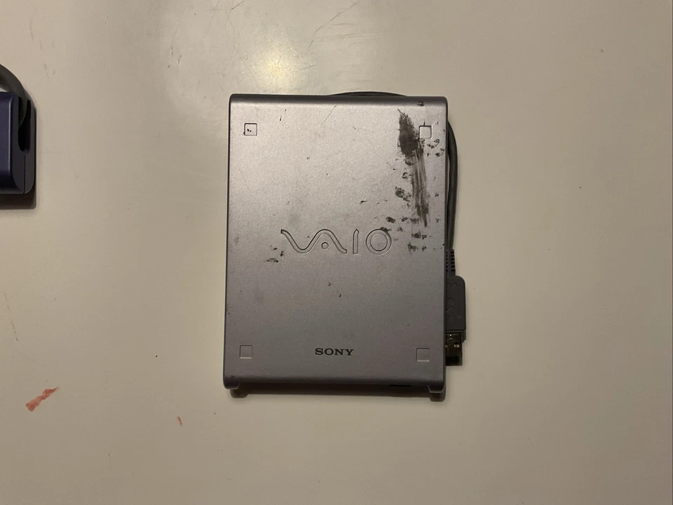 Rarität Sony Vaio I.link Port Replicator PCGA-UPR5 Und Diskettenlaufwerk - Bild 3 von 3