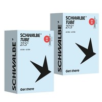 "2X Schwalbe SV21 Schlauch Nr.21 27,5\" Zoll 650B Sclaverandventil Fahrradschlauch"