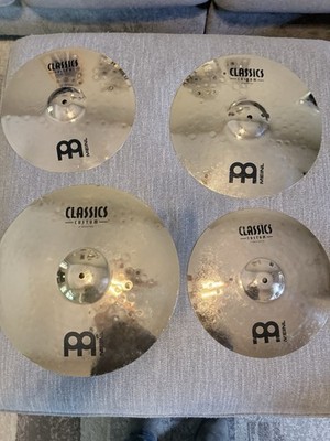 MEINL Classics Custom 14/16  cymbals - 18 Crash Cymbal Included - NO 20  RIDE