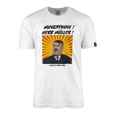 Louis de Funes Movie Classic Nutmeg Mr Muller Recipe T-Shirt #46805