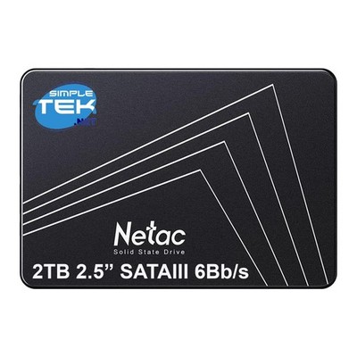 NETAC SSD 2,5'' 2TB SATA 3 FESTPLATTE COMPUTER FISCH NAS DVR SERVER PC
