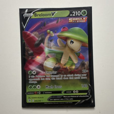 Pokemon TCG Breloom V 006/264 SWSH08 Fusion Strike Ultra Rare Holo EN HP210