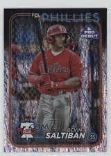 2024 Topps Pro Debut Sparkle Foil 92/175 Devin Saltiban #PD-179 b6y