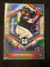 2026 Bowman Angel Genao #BTP-58 Scouts Top 100 SP Guardians Refractor