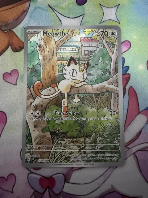 Meowth #106 (Phantasmal Flames)