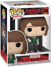 Funko POP! Stranger Things ROBIN #1244 TV Horror +Protector Near Mint
