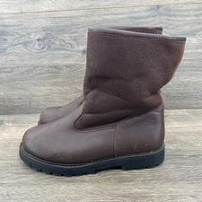 Toe Warmers Aaron Wide Waterproof Winter Snow Boots Men’s Size 9.5 US Brown