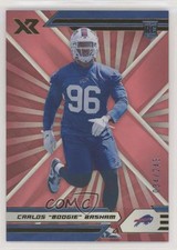 2021 Panini XR Rookies Red 34/249 Carlos Basham Jr Carlos Boogie Basham #146 fm0