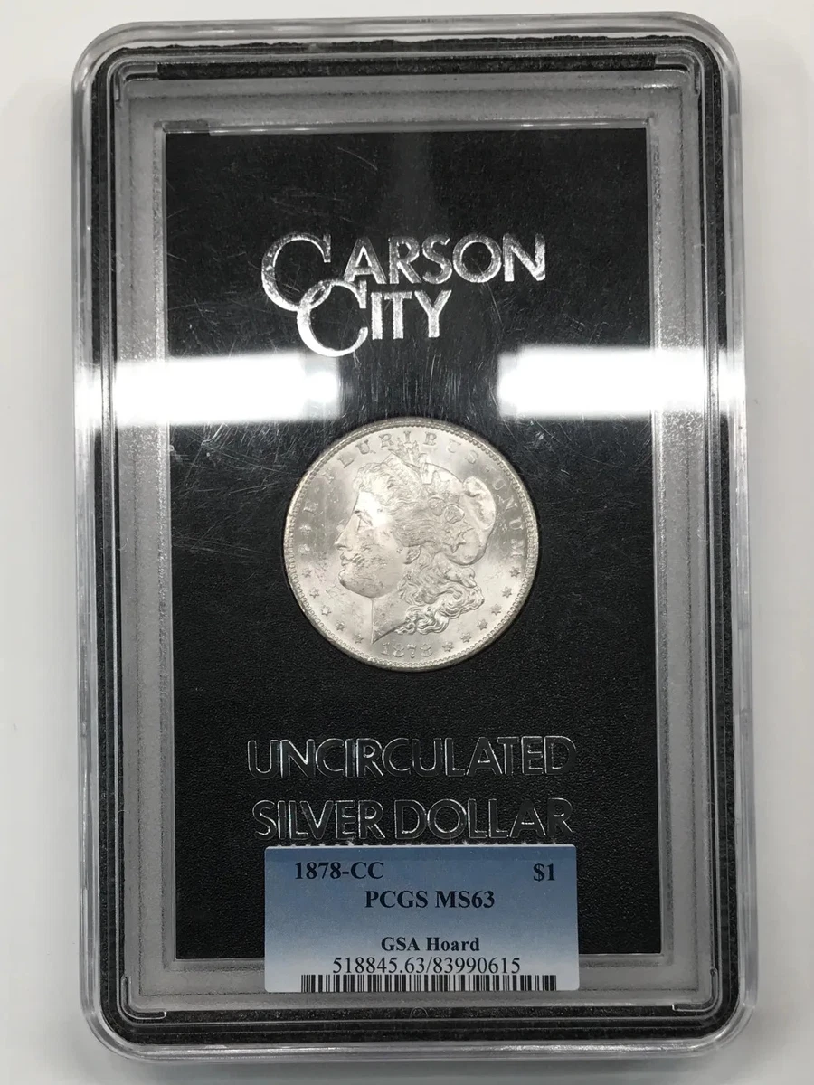 1878 MS 63 Graded Morgan US Dollars for sale | eBay