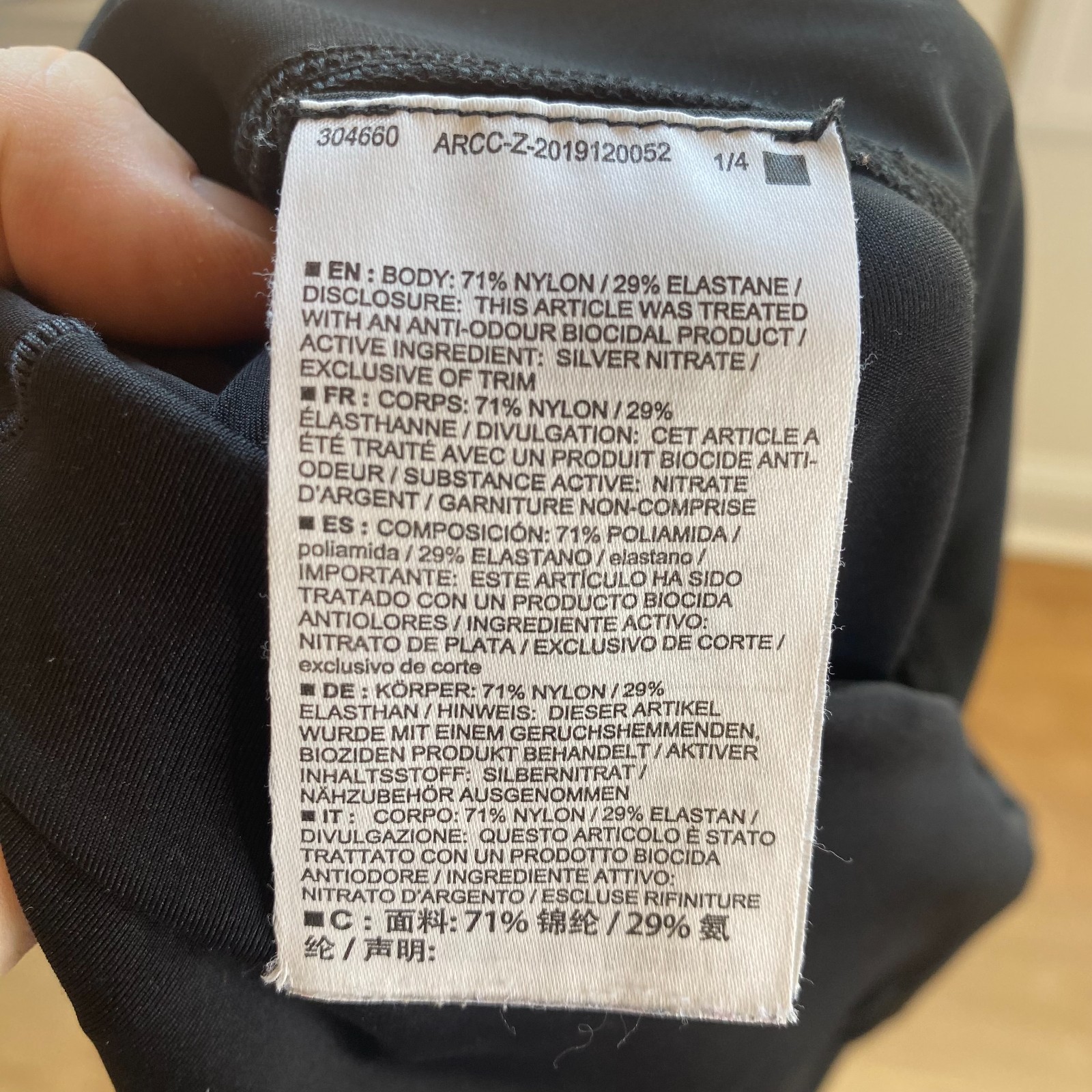 ARC'TERYX Arcteryx Leggings Donna Oriel Nero Taglia S Escursionismo Yoga