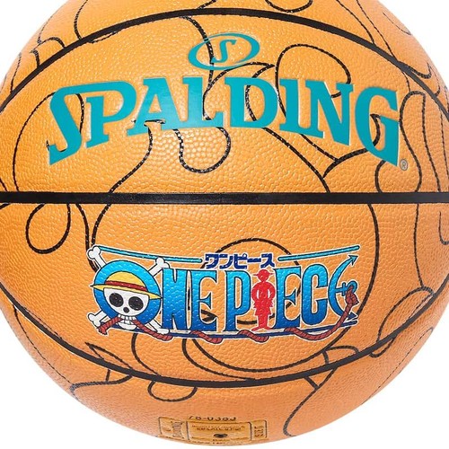 SPALDING × ONE PIECE Size 7 synthetic leather basketball Ace Japan New - Picture 13 of 18