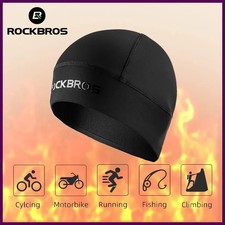 ROCKBROS Winter Cycling Fleece Hats Outdoor Sports Cap Men Winter Warm Head Hat