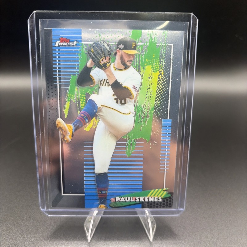 2026 Topps Finest Paul Skenes #10 Common Pirates