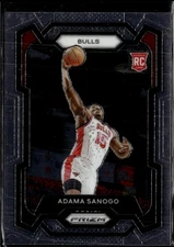2023-24 Panini Prizm #286 Adama Sanogo Chicago Bulls Rookie