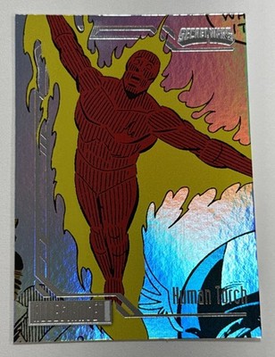 2023 Marvel Allegiance Secret Wars - Rainbow - Human Torch #22