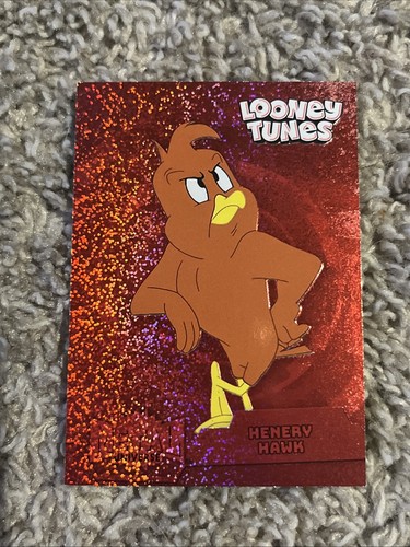 2024 Fleer Retro Looney Tunes Metal Universe Red Dots #22 Henery Hawk 012/349