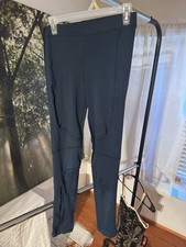 David Lerner Women’s Leggings, Blue, Size L, Made In USA