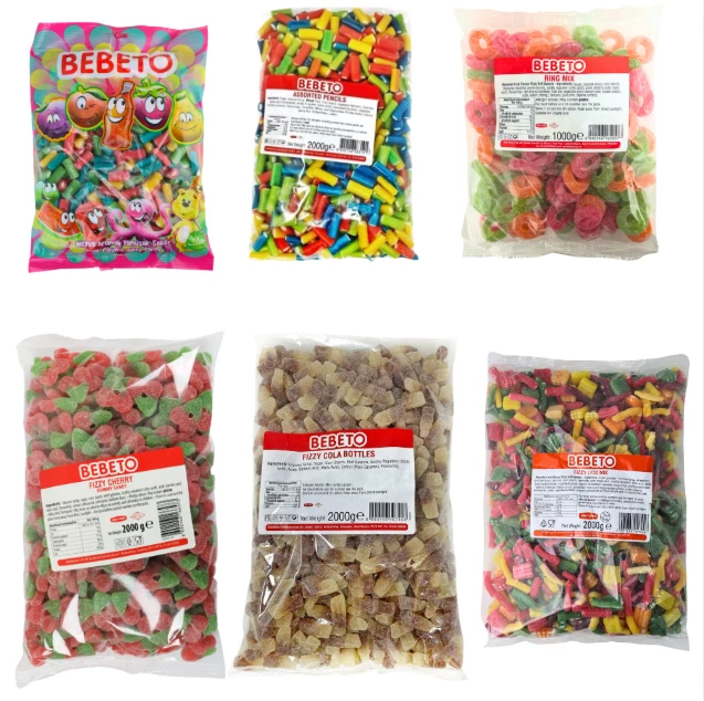 Bebeto 1kg and 2kg Bulk Sweets
